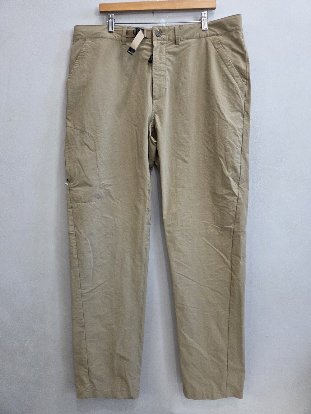 Patagonia Stonycroft Khaki Hiking Outdoor Nylon Pants Lightweight Men's 40x33